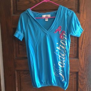 American Eagle Medium Shirt with Hood